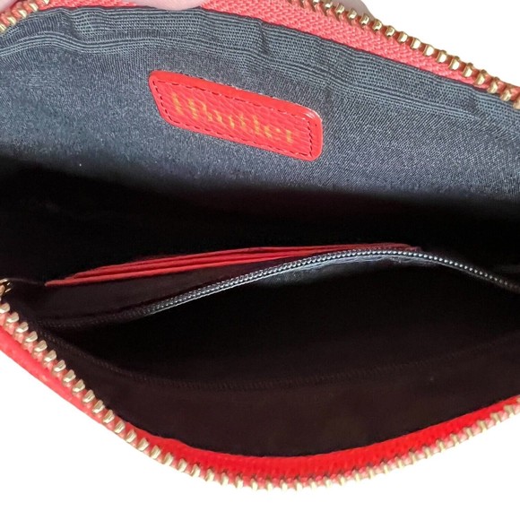 HANDBAG BUTLER Mighty Purse Pink Leather Wristlet w/ Charger NEEDS BATTERY - Picture 8 of 8